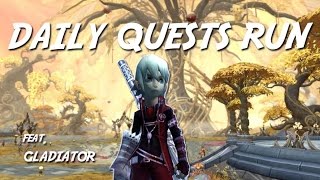 preview picture of video 'Dragon Nest - Gladiator Daily Quest Run (Anu Arendel Chaos / Abyss)'