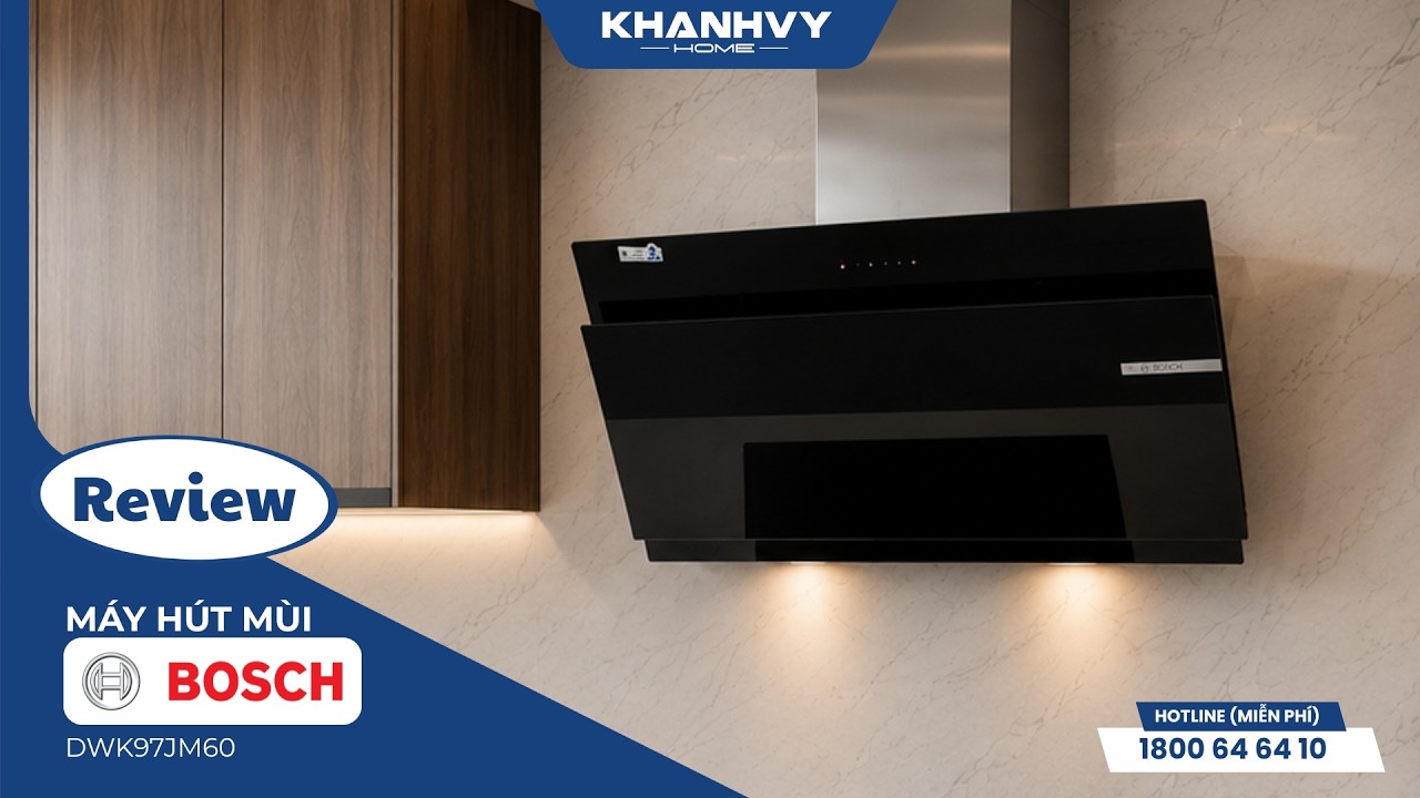 Máy hút mùi Bosch DWK97JM60 - Serie 6