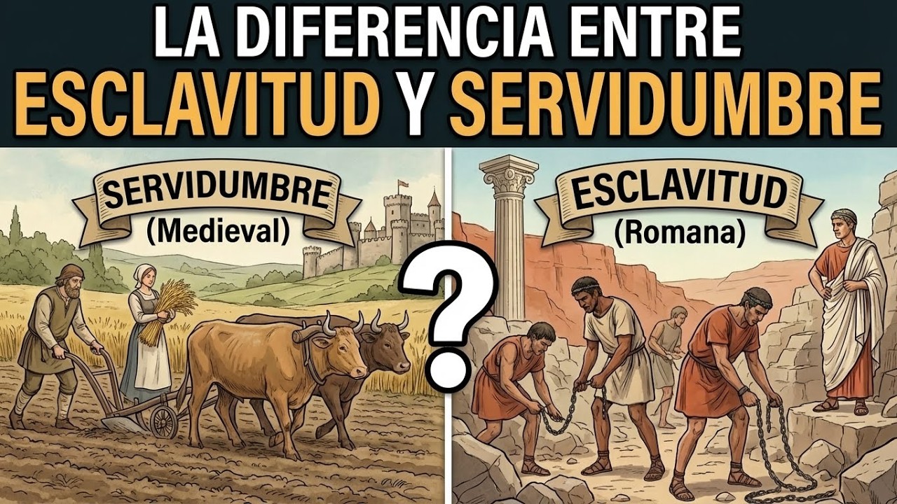 La Anatomía de la Opresión: Esclavitud y Servidumbre Explicadas