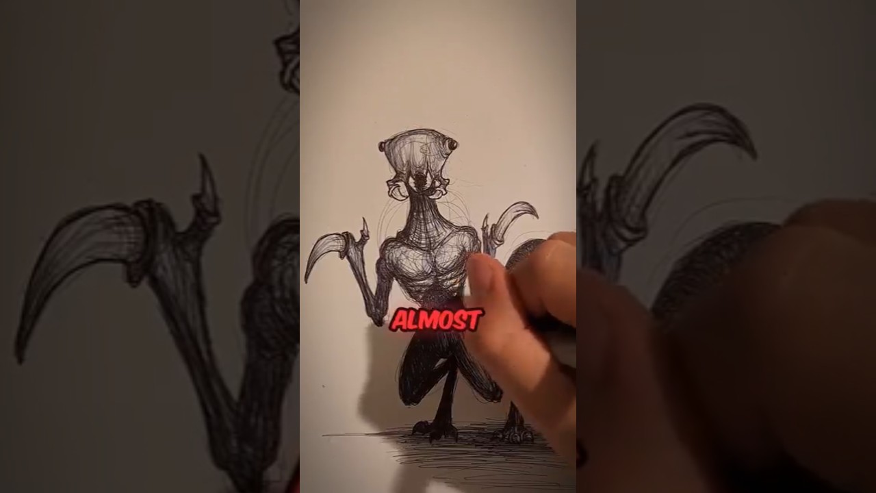 Making up my own Monsters: THE VERMINIX #shorts