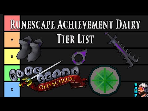 [OFFICIAL] OSRS Achievement Dairy Tier List