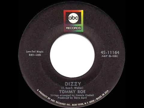 1969 HITS ARCHIVE: Dizzy - Tommy Roe (a #1 record--mono 45)