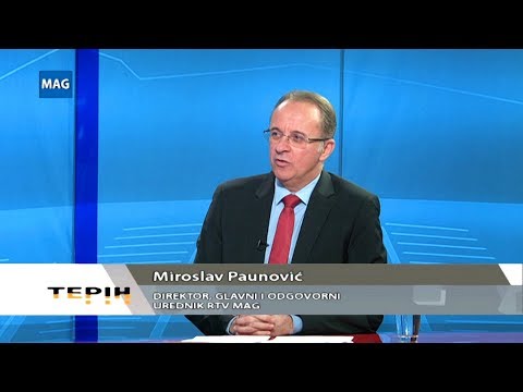 Tepih: Miroslav Paunović, direktor, glavni i odgovorni urednik RTV Mag (18.1.2018.)