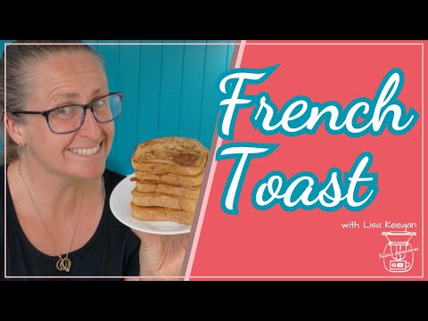 French Toast is made simple gluten free with the Thermomix