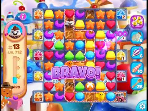 Cookie Jam Blast Level 712 - NO BOOSTERS 🍪 | SKILLGAMING ✔️