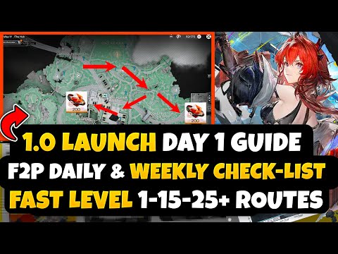 Arknights Endfield: DAY 1 WEEK 1 Launch Guide | STEP BY STEP Routes & Check-List