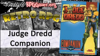 Judge Dredd Companion (Judge Dredd, Games Workshop, 1987) | Retro RPG