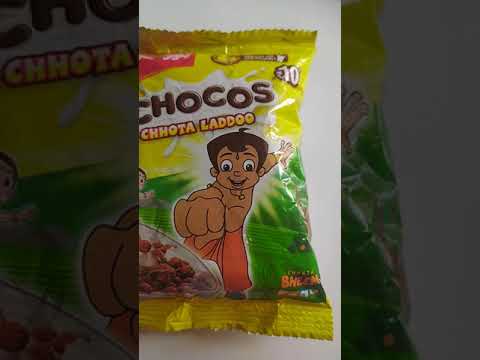 New Chocos #chocos #laddoo #chhotaladdoo #kelloggs #opening #review #kidsmastifoodreview #shorts