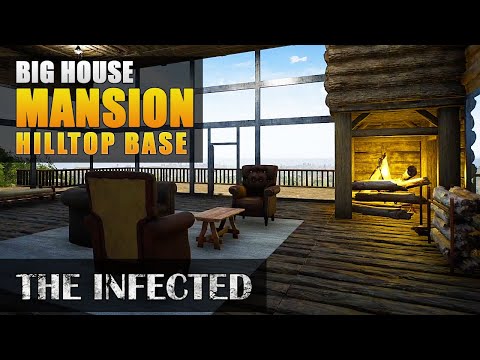 Beginning the BIG HOUSE Hilltop Base | The Infected Gameplay | S4 EP12