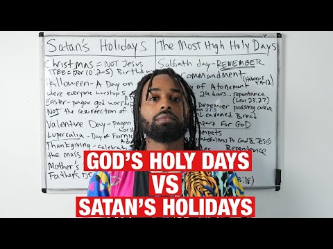 Satan's Pagan Holidays vs God's Holy Days