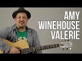 Amy Winehouse - Valerie Guitar Lesson - Super Easy Acoustic Song - The Zutons