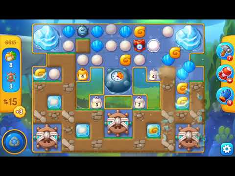 Fishdom 2021 - Level 6615   #playrix #fishdom #gaming