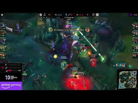 LCS EG Danny Pentakill Zeri (TSM vs EG )