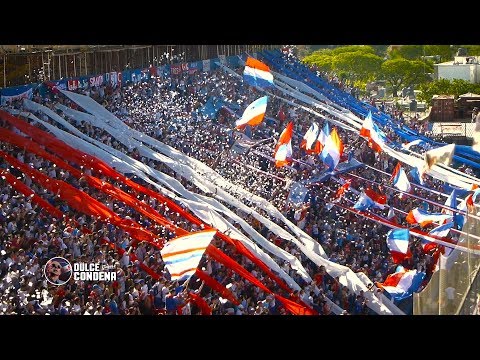 "Recibimiento Hinchada de Nacional / Nacional 1:1 Defensor - Clausura 2017" Barra: La Banda del Parque • Club: Nacional