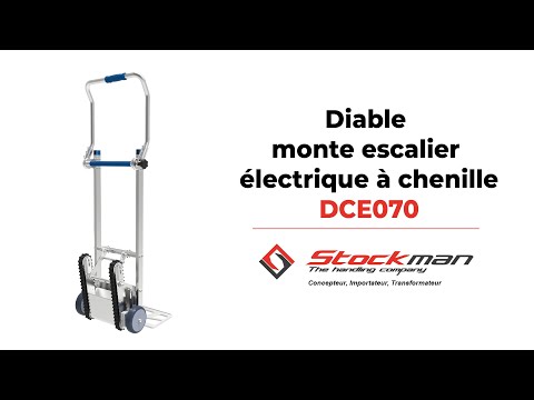 DIABLE ÉLECTRIQUE CHENILLES 70 KG DCE070 STOCKMAN