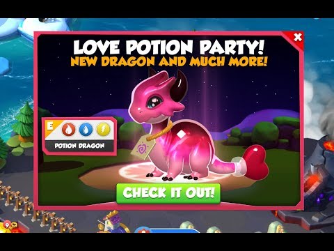 #DML [Event] Love Potion Party - Dragon Mania Legends