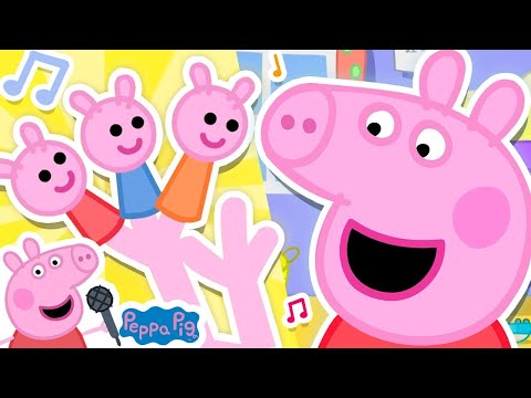 Die Finger Familie - Papa Finger, Papa Finger, wo bist du? 🖐 Peppa Wutz Kinderreime und Kinderlieder