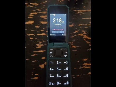 Nokia Flip 2780: Sicherheitssperre auf Werkseinstellungen zurückgesetzt