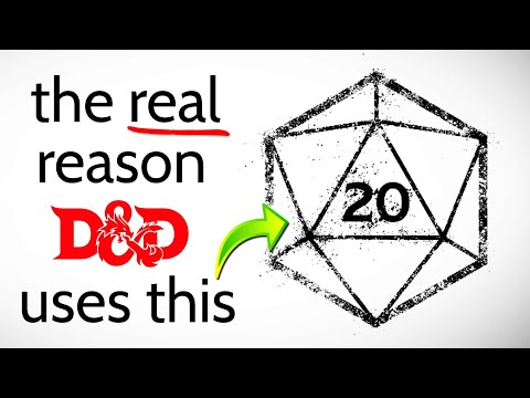Why Does D&D Use a D20? (and which game used it first?)