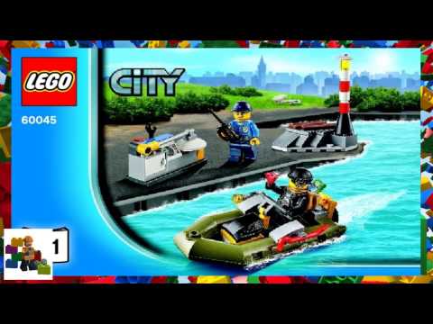 LEGO instructions - City - Police - 60045 - Police Patrol (Book 1)