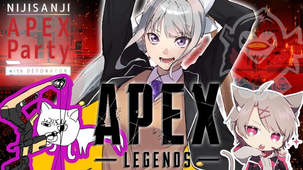 【APEX / #にじPEX】カスタム２日目 w/にゃんたこ,ゆふな,麻婆豆腐,Vodka #関西卍リベンジャーズWIN 【にじさんじ / 樋口楓 】