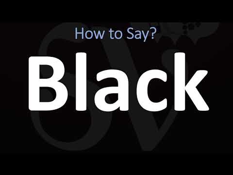 How to Pronounce Black? (CORRECTLY)