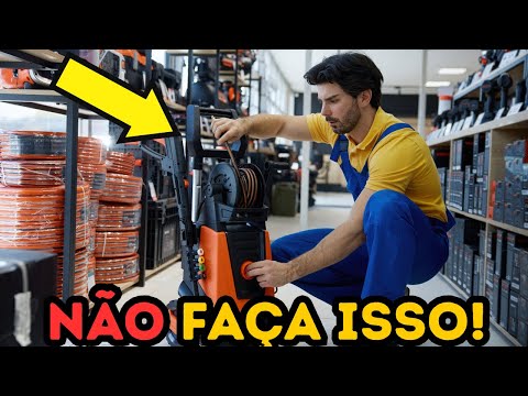 5 Erros Comuns ao Usar Lavadora de Alta Pressão e Como Evitar