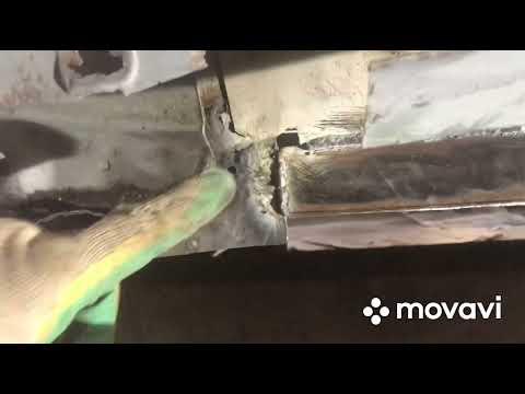 Шевроле Ланос замена порогов из профтрубы выпуск 2