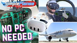VR Flight Sim Game With AMAZING Cockpit Functionality