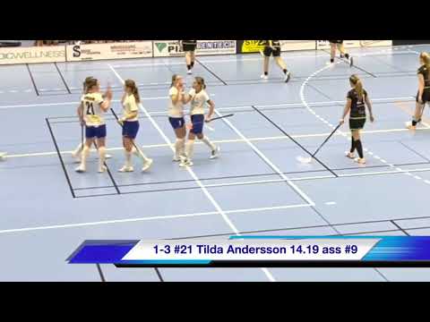 Highlights Damer Div.1 Skåne Åstorp/Kvidinge IBS - Skurups IBK 5-5