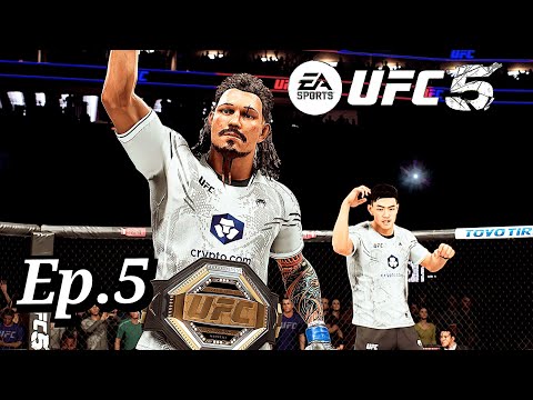 UFC 5 Career Mode Ep.5 The New UFC Welterweight Champion