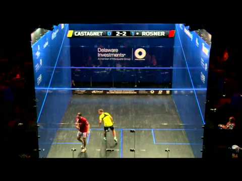 Squash : MegaRallies EP72 - Rosner v Castagnet  : US Open 2014