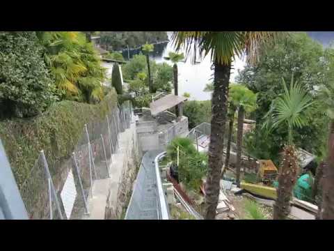 Chiodi-Express in Ascona - Talfahrt - Funicolare