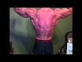 Dymatize Athlete Kevin Gore - Back Posing May 2013