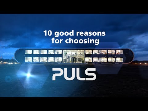 10 good reasons for choosing PULS