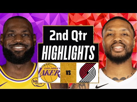 Lakers vs Blazers Full Game Highlights 2nd Qtr | Jan 17 | 2026 NBA Highlights