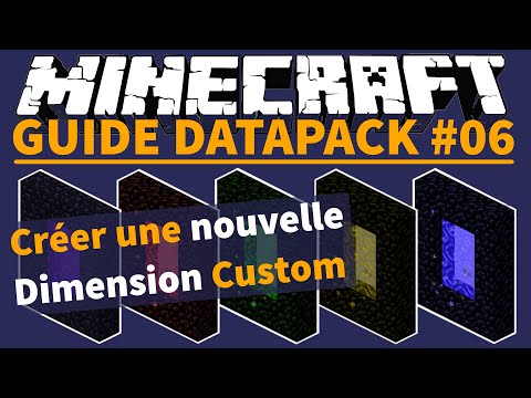 🔍 NEW TUTO 1.19 → SEE DESCRIPTION - How to create a Custom Dimension on Minecraft?