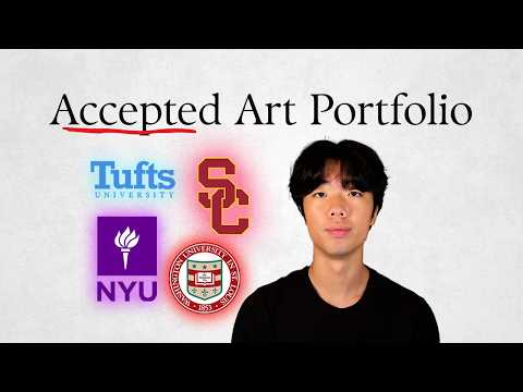 ACCEPTED Art Portfolio + Tips I Wish I Knew