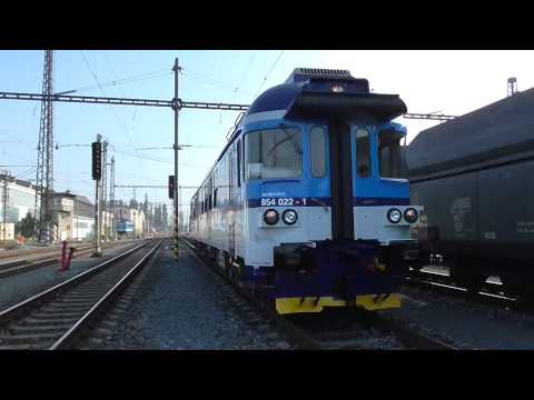 854.022-1 Barborka na zkušební jízdě - Šumperk - Olomouc - Šumperk