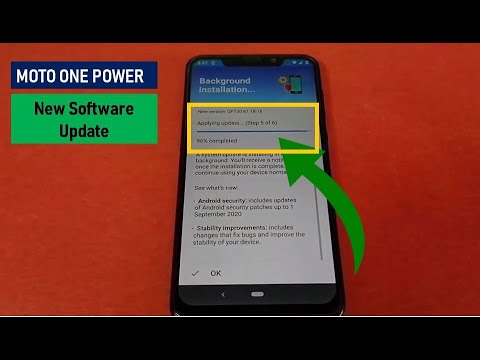 Moto One Power New Software Update