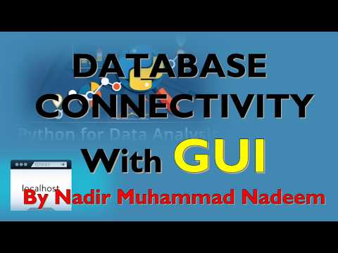 Database Connectivity with GUI in Python using Tkinter
