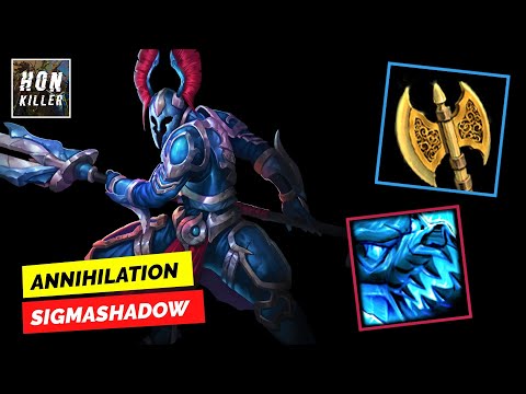 HoN Magebane RUNED CLEAVER with FROSTWOLF'S SKULL