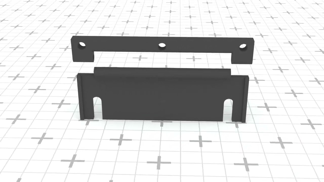 Hyundai Galloper Armrest Repair Part HQ614-303LG 3D Print Model