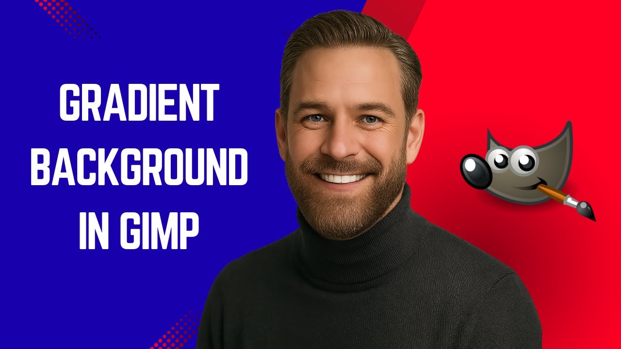 How to Create Gradient Backgrounds in GIMP - GIMP Tutorial for Beginners