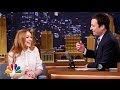 Lindsay Lohan Loves Being Back in NY - YouTube