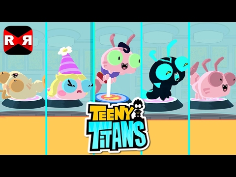 Teeny Titans - All Silkie VS The Hooded Hood - iOS / Android Gameplay Video