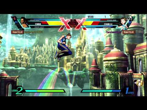 Ultimate Marvel vs Capcom 3 (PS3) -- Non-Ranked Matches 222 - Extreme Chicken Block