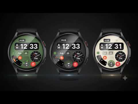 Retro Dashboard Watch Face video thumbnail