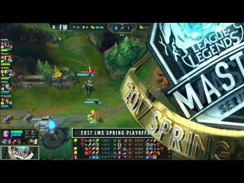 AHQ vs FW - Finals Game 2 | LMS 2017 Spring Final (23.04.2017)
