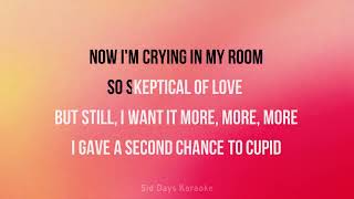 Download lagu FIFTY FIFTY - Cupid (Twin Ver) -  karaoke with backing vocals mp3